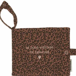 Clearance Mini album photo Gaze Léopard Marron (personnalisable) Album Photo Tissu