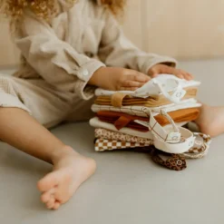 Clearance Mini album photo Gaze Léopard Marron (personnalisable) Album Photo Tissu