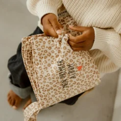 Mini album photo Gaze Léopard (personnalisable) Album Photo Tissu