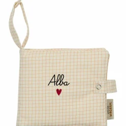 Sale Mini album photo Gaze Petits Carreaux (personnalisable) Album Photo Tissu