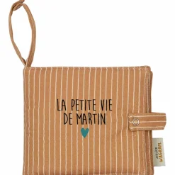 Mini album photo Rayures Fines (personnalisable) Album Photo Tissu