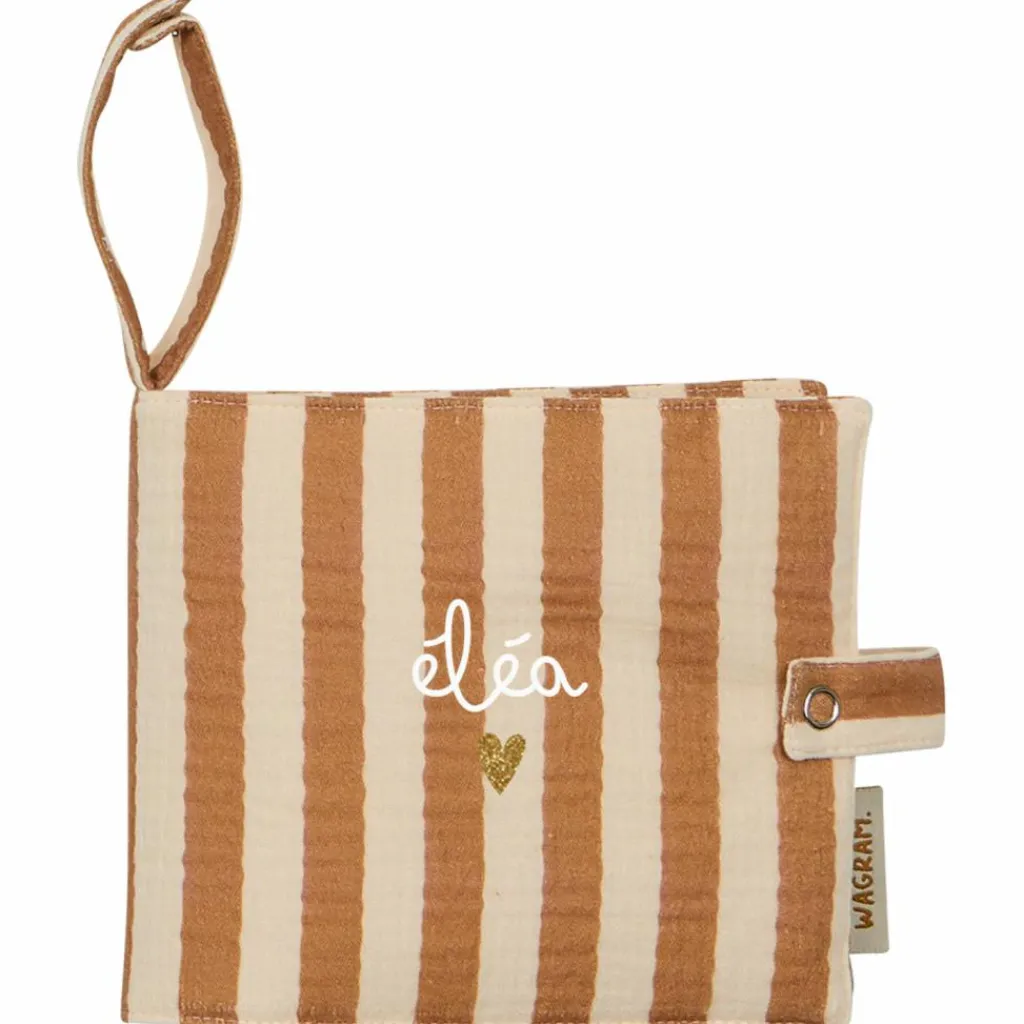 Outlet Mini album photo Rayures Larges (personnalisable) Album Photo Tissu