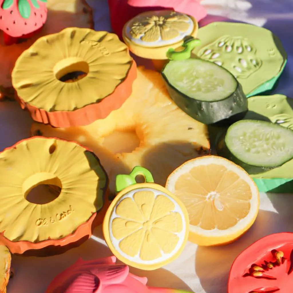 New Mini jouet de dentition Chewy John Lemon Jouet / Anneau De Dentition