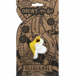 Discount Mini jouet de dentition en latex Anita la banane Chewy to go Jouet / Anneau De Dentition