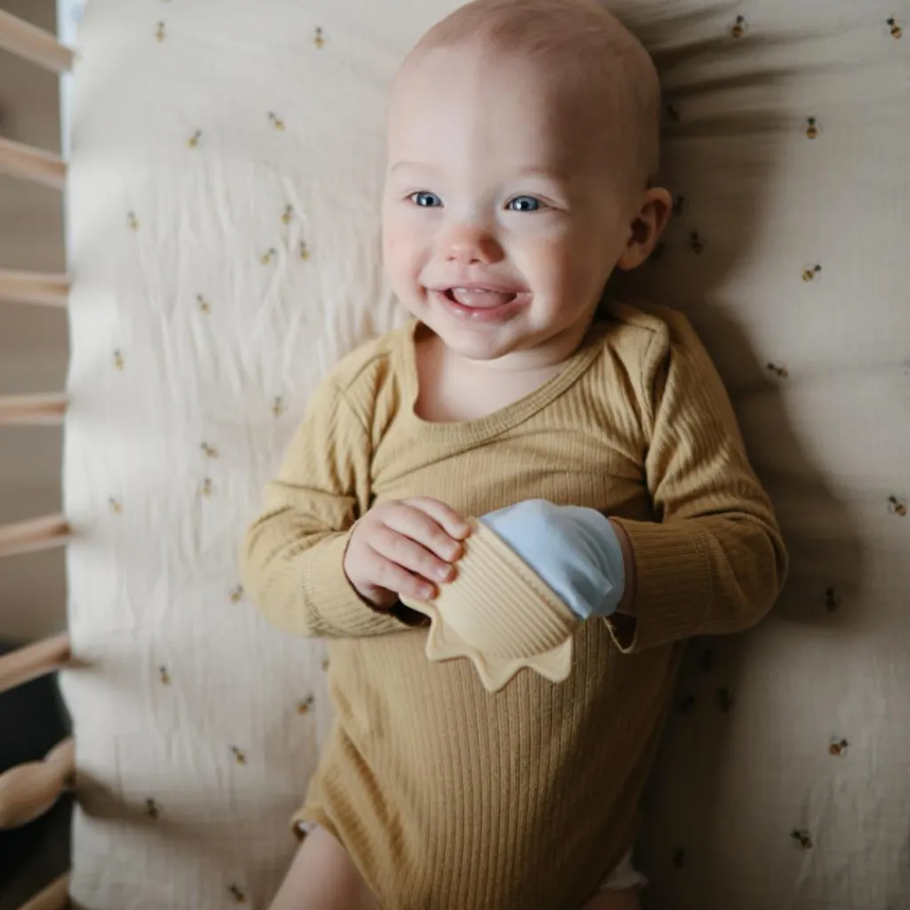 Hot Mitaine de dentition Sunshine-Baby Blue Jouet / Anneau De Dentition