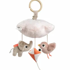 Clearance Mobile musical à suspendre Playground Rose Peluche Musicale