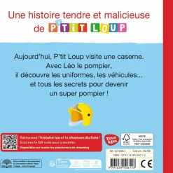 Sale Mon album P'tit Loup P'tit Loup veut devenir pompier Premiers Livres
