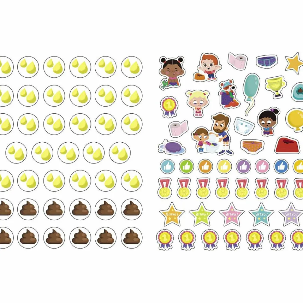 Best Mon cahier de gommettes - Je vais sur le pot Activités Manuelles