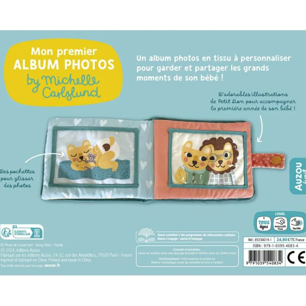Discount Mon premier album photo en tissu by Michelle Carlslund Album Photo Tissu