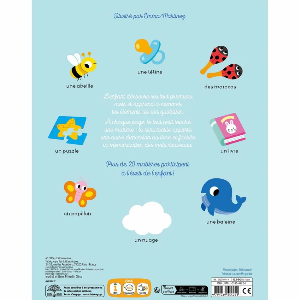 Outlet Mon premier imagier à toucher - Reconditionné Imagier