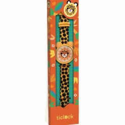 New Montre enfant Ticlock Guépard Apprentissage Du Temps Et Quotidien