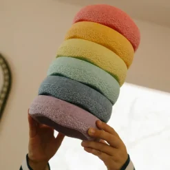 Best Original Mini rainbow pastel (6 blocs) Parcours De Motricité