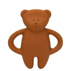 Hot Ourson de dentition en caoutchouc naturel caramel Jouet / Anneau De Dentition