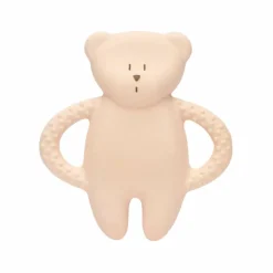Outlet Ourson de dentition en caoutchouc naturel rose Jouet / Anneau De Dentition
