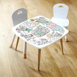 Discount Pack 1 Coloritable + 2 Chaises Savane Dessin Et Peinture