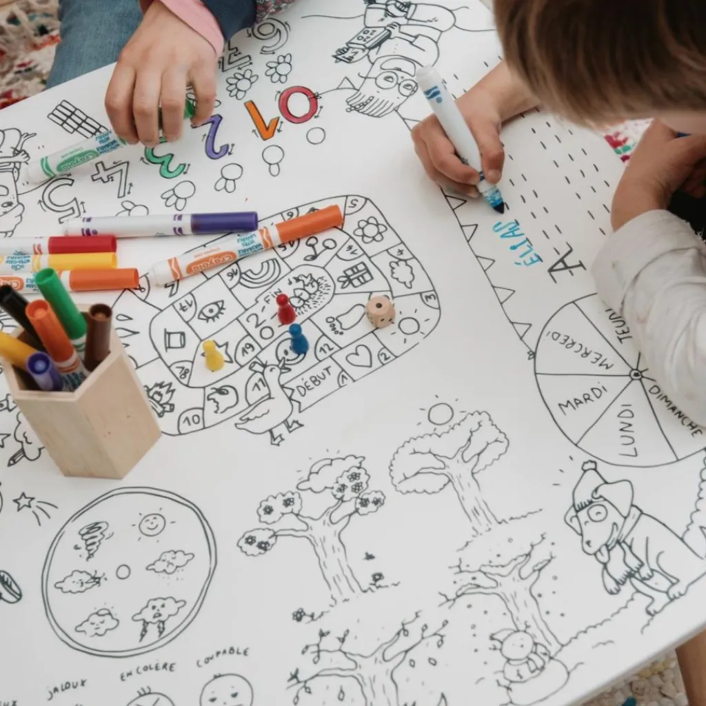 Clearance Pack 1 Coloritable + 2 Tabourets Artiste Dessin Et Peinture