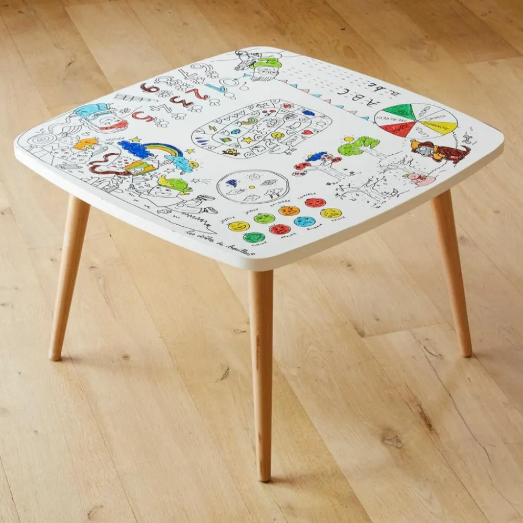 Clearance Pack 1 Coloritable + 2 Tabourets Artiste Dessin Et Peinture