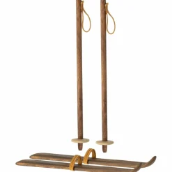 Discount Paire de ski et bâtons Maman et Papa souris Accessoires Pour Univers De Jeu