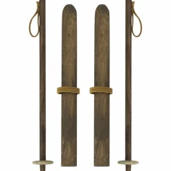 Discount Paire de ski et bâtons Maman et Papa souris Accessoires Pour Univers De Jeu