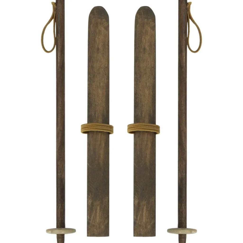 Discount Paire de ski et bâtons Maman et Papa souris Accessoires Pour Univers De Jeu