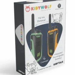 Online Paire de Talkie-Walkie KIDYTALK vert jaune Talkie-Walkie