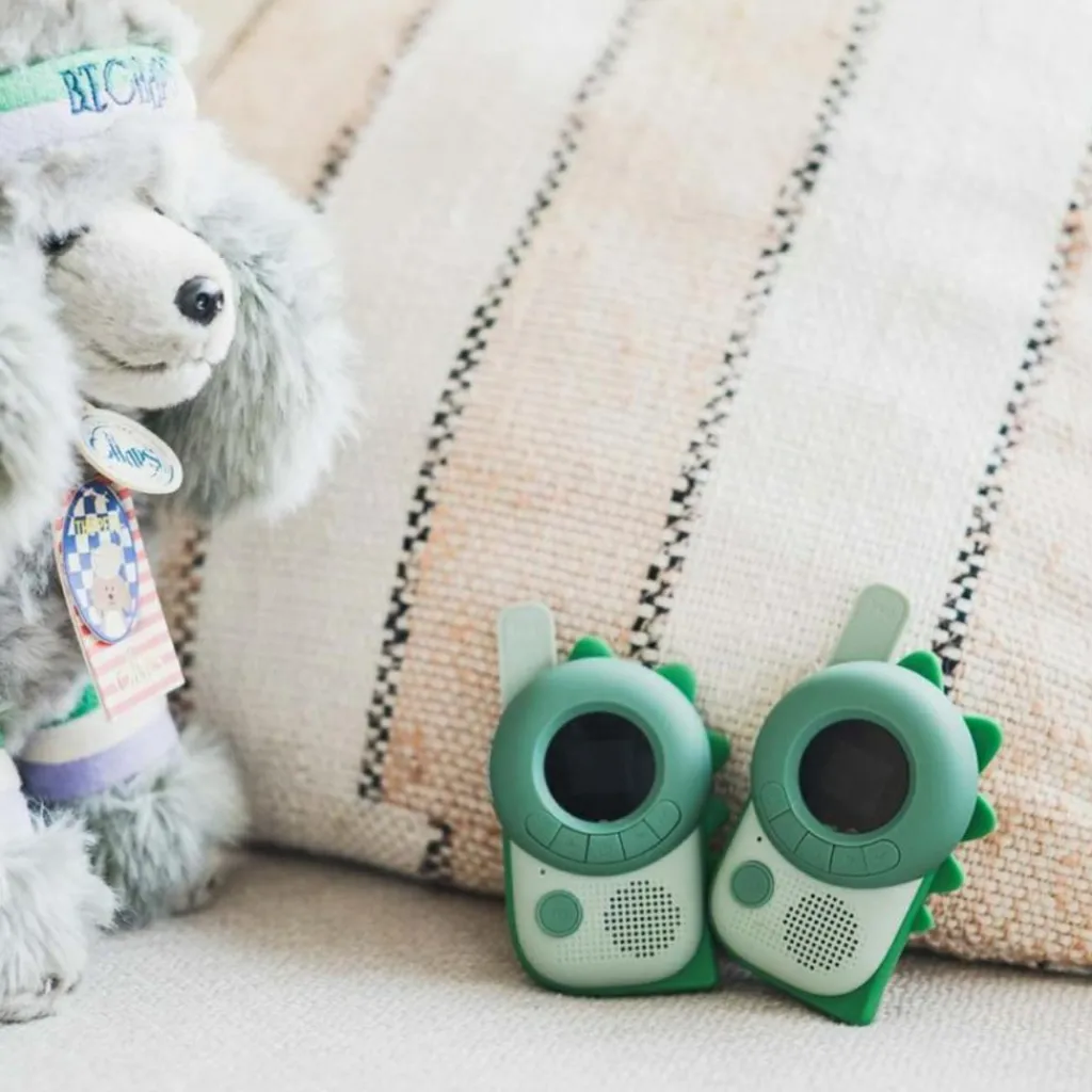 Best Paire de Talkie-Walkie Zoo Dino Green Talkie-Walkie