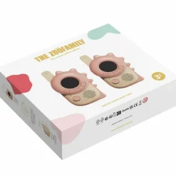 New Paire de Talkie-Walkie Zoo Dino Pink Talkie-Walkie