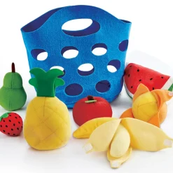 Discount Panier de fruits (8 pièces) Dînette Et Aliments Factices