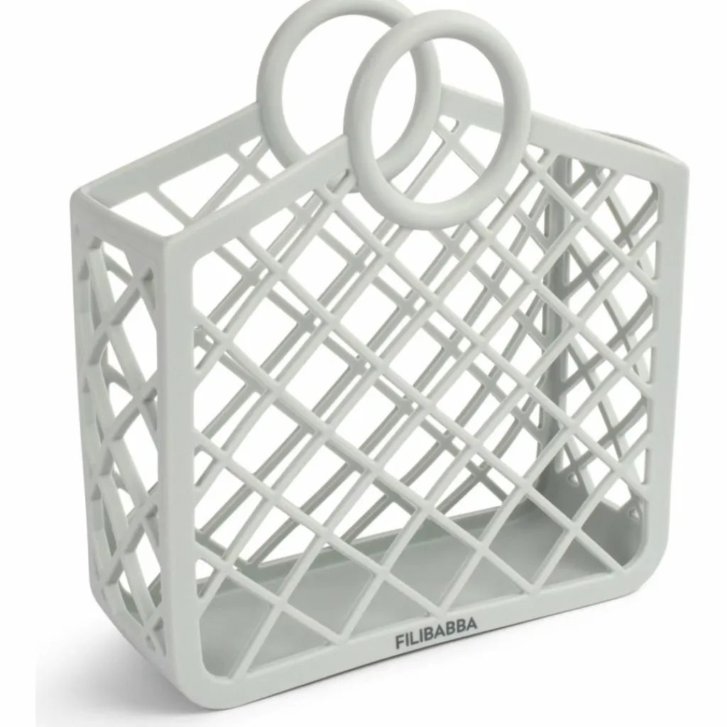 Panier de plage en silicone Bleu Perle Jouet De Plage / Piscine