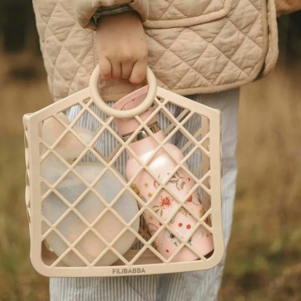 Panier de plage en silicone Galet Jouet De Plage / Piscine