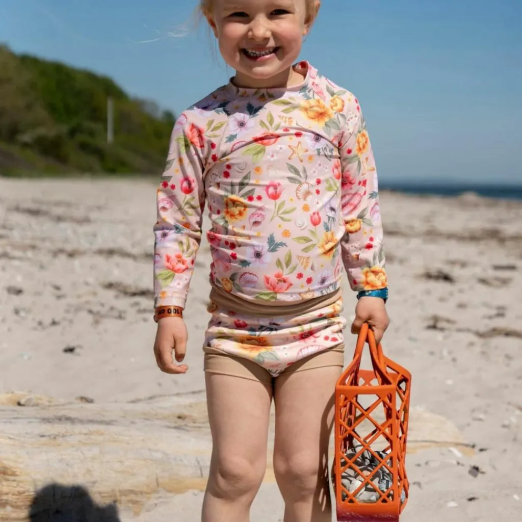 Outlet Panier de plage en silicone Rouge Corail Jouet De Plage / Piscine