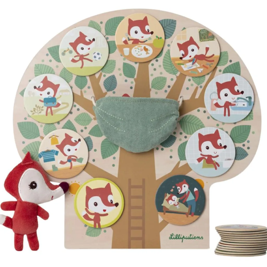 Panneau d'activités Alice Arbre je raconte ma journée Jouet D'Activités