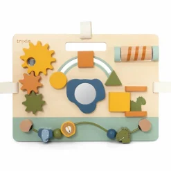 Discount Panneau d'activités en bois Mrs. Elephant Jouet D'Activités