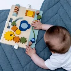 Discount Panneau d'activités en bois Mrs. Elephant Jouet D'Activités