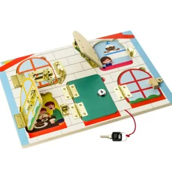 Online Panneau serrures Jeu De Motricité Fine