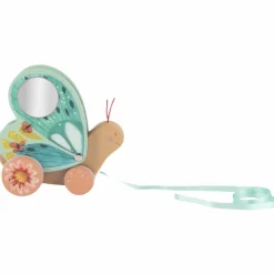 Papillon à tirer trois petits lapins Jouet À Tirer / Pousser