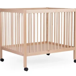 Sale Parc 97 hêtre naturel avec roues (75 x 95 cm) Parc Bébé Et Accessoires