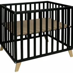 New Parc Alix Noir (95 x 75 cm) Parc Bébé Et Accessoires