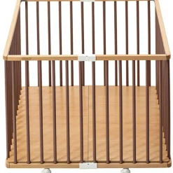 Sale Parc pliant carré en bois Gaby hybride vieux rose Parc Bébé Et Accessoires