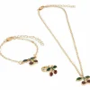 New Parure de bijoux enfant Cherry Accessoires De Déguisement