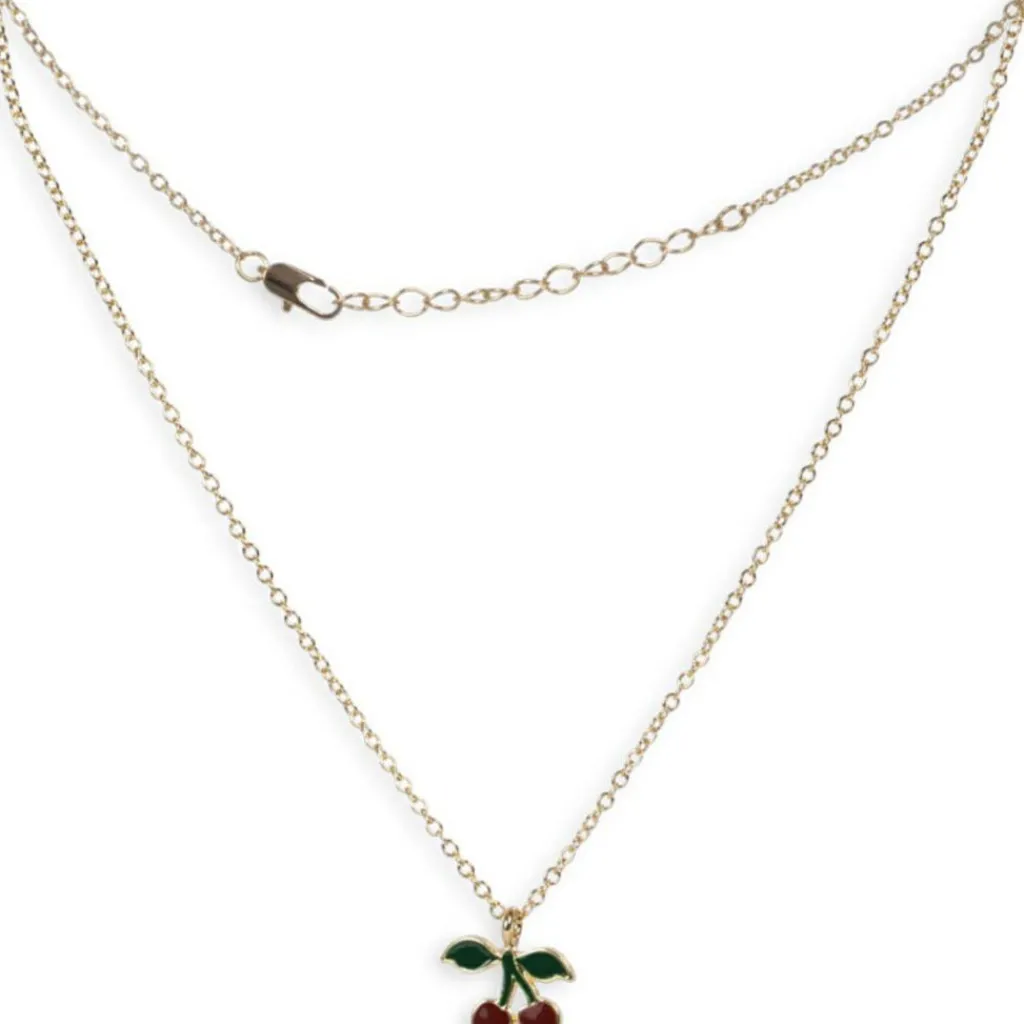 Sale Parure de bijoux fantaisie Cherry Accessoires De Déguisement