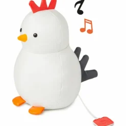 Hot Paulette la Poule Les Animaux Musicaux Peluche Musicale