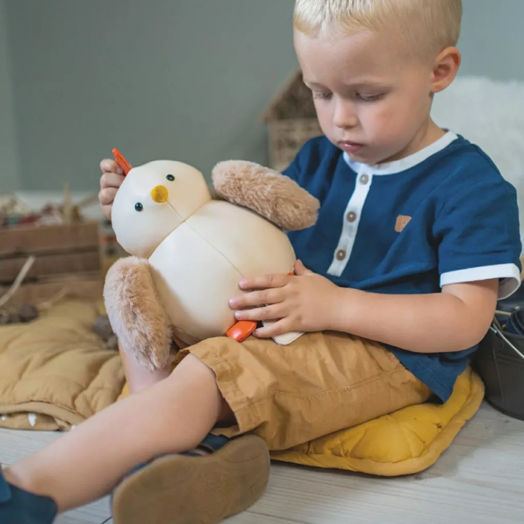 Outlet Paulette la Poule Les Animaux Musicaux Peluche Musicale