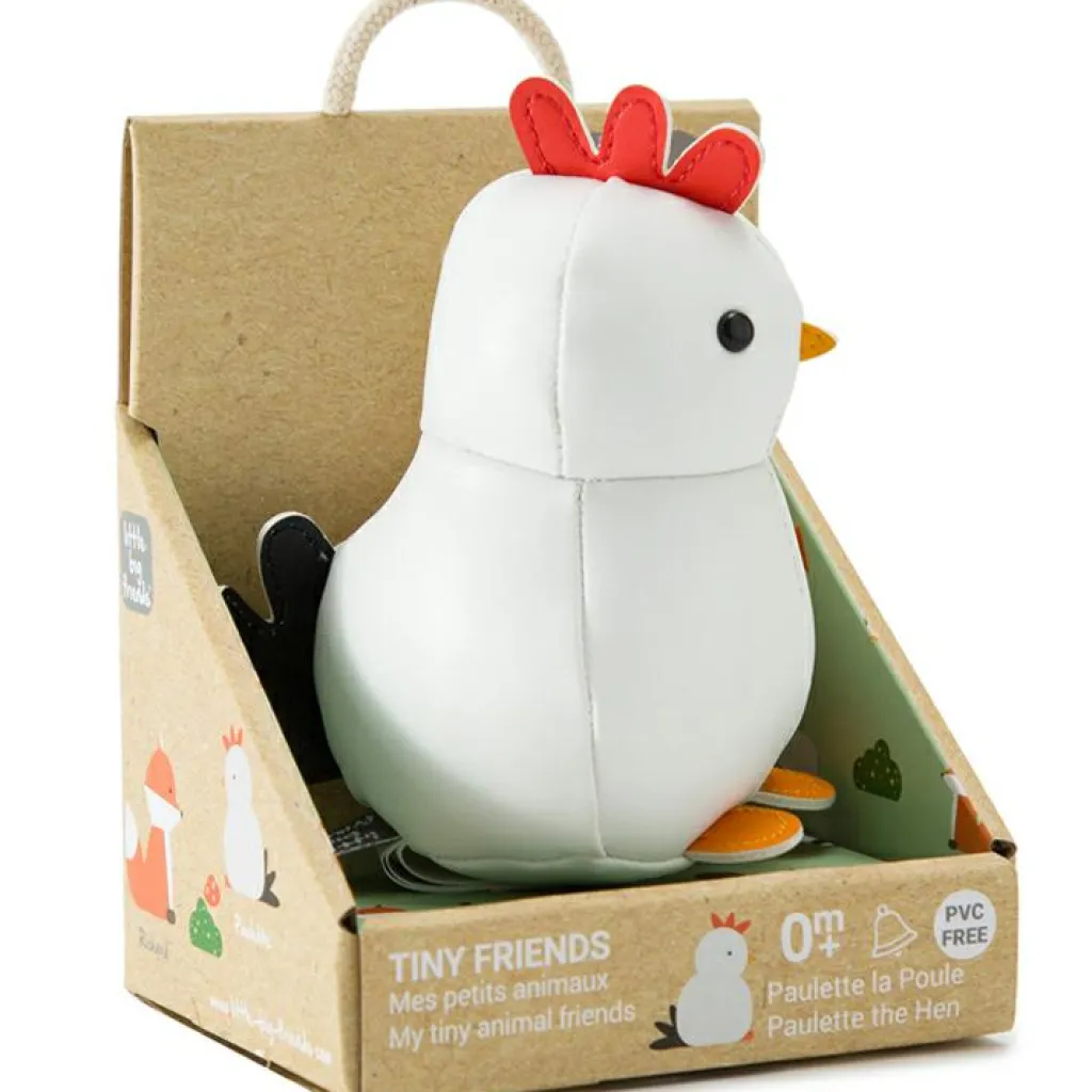 Clearance Paulette la Poule Les Petits Animaux Hochet