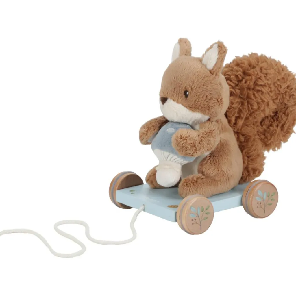 Peluche à tirer écureuil FSC Forest Friends Jouet À Tirer / Pousser