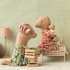 Discount Peluche Bébé cochon fille et sa caisse Peluche Moyenne (20-59 Cm)