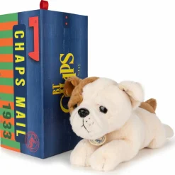 Outlet Peluche Bertha le Bulldog Américain (20 cm) Petite Peluche (< 20 Cm)