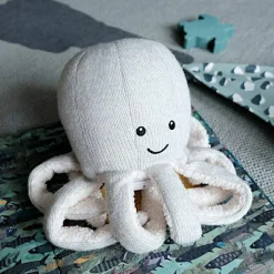 Hot Peluche bluetooth octopus Olly écru Peluche Musicale