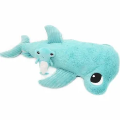 Peluche Clou maman et bébé Les Ptipotos Aqua (57 cm) Peluche Moyenne (20-59 Cm)