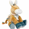 Hot Peluche d'activités Léo l'âne (45 cm) Peluche D'Activités